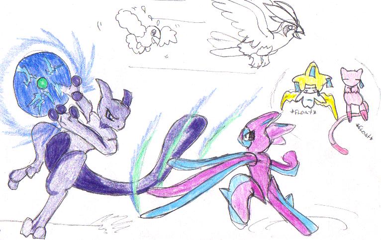 Mewtwo vs Deoxys! : r/pokemon